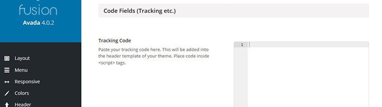 Advanced Code-Field-Options