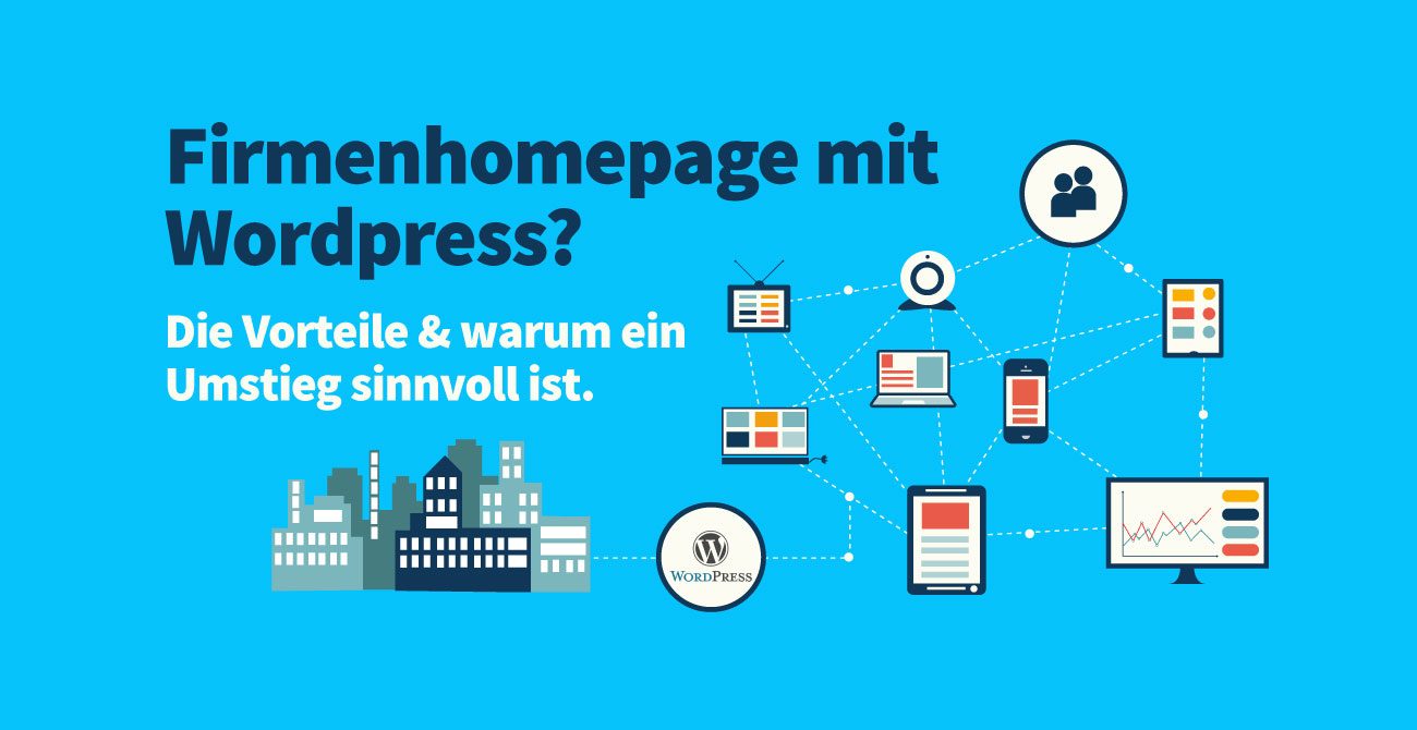 Firmenhomepage mit Wordpress?