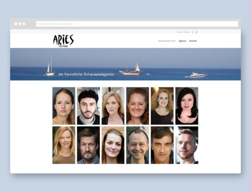 Webdesign Aries Actors