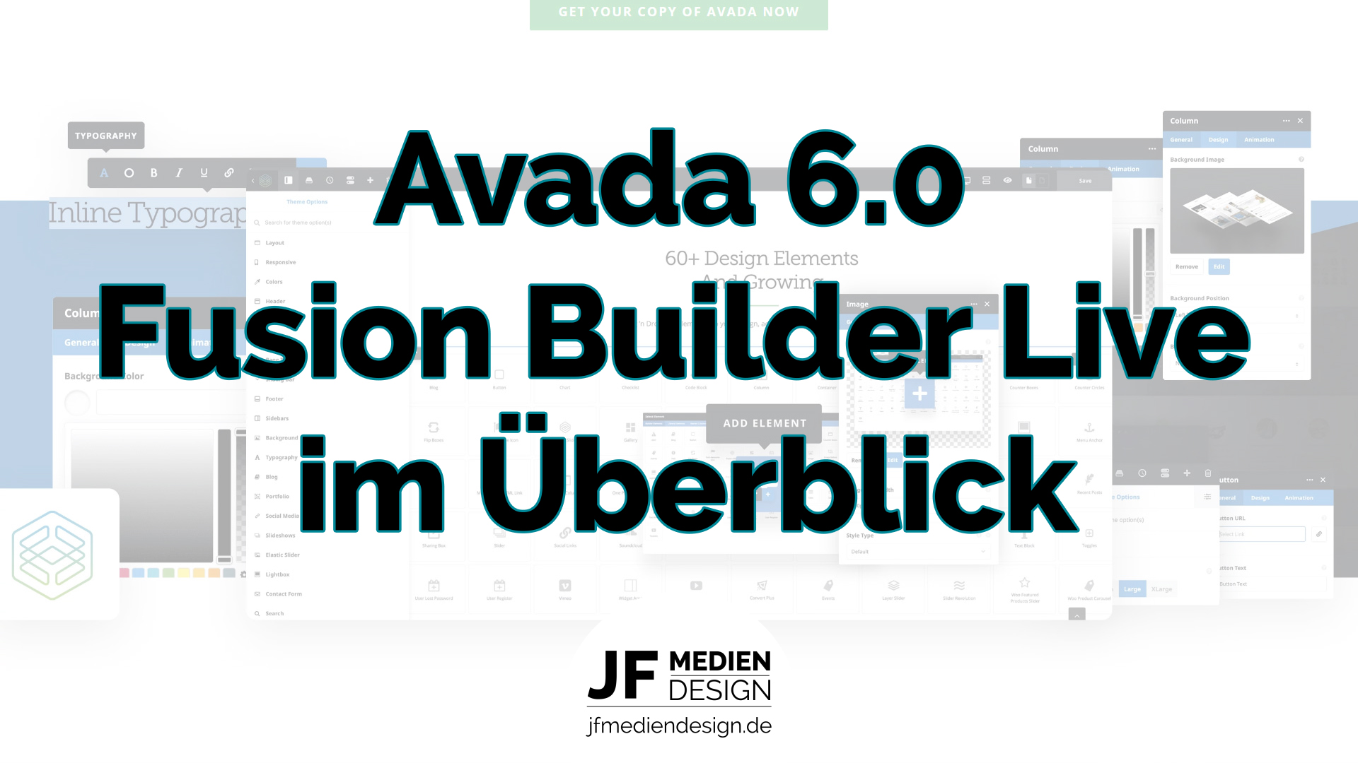 Avada 6 Fusion Builder Live