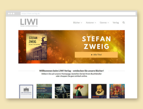 Webdesign & Entwicklung LIWI Verlag
