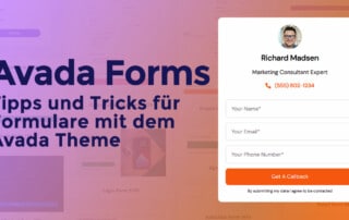 Avada Forms: Tipps und Tricks für Formulare im Avada Theme