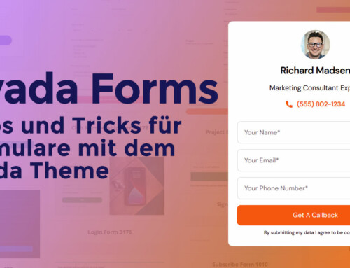 Avada Forms: Formulare im Avada Theme
