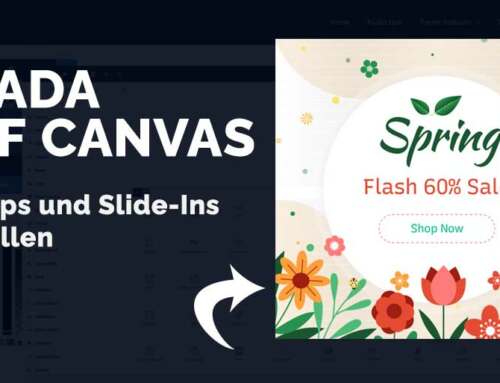 Avada Off Canvas – Popups und Slide-Ins erstellen
