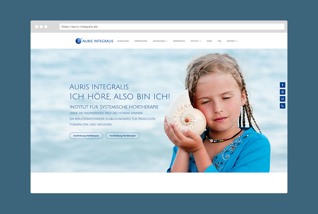 Webdesign Auris Integralis